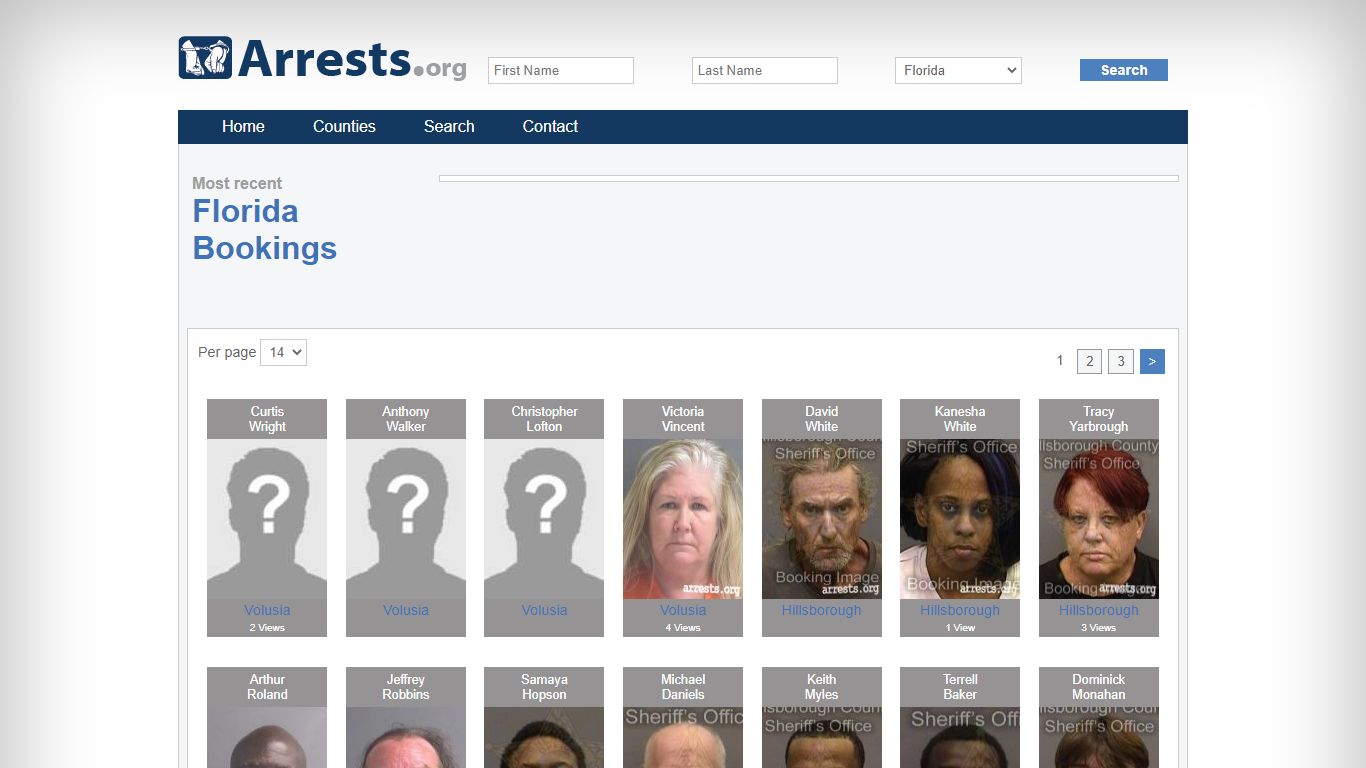 Florida Arrests and Inmate Search